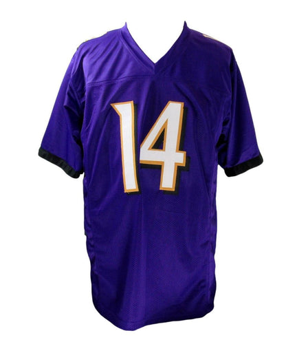 Kyle Hamilton Autographed Purple Football Jersey Baltimore Ravens Beckett 171407