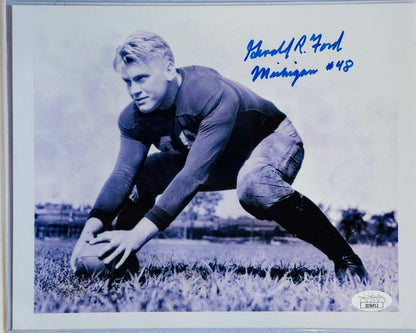 Ford Gerald Autographed Photo 8x10