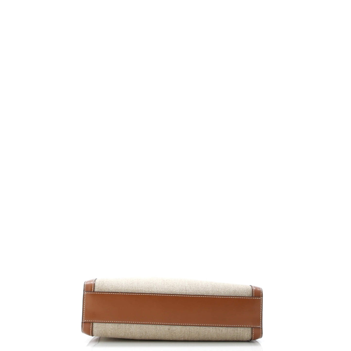 Celine Vertical Cabas Tote Printed Canvas And Leather Small