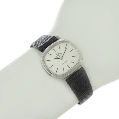 Omega De Ville Ss/Leather 23Mm X 27Mm Vintage