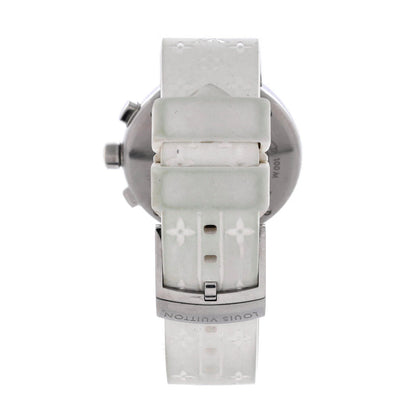 Louis Vuitton Tambour Lovely Cup Chronograph Quartz Watch Stainless Steel