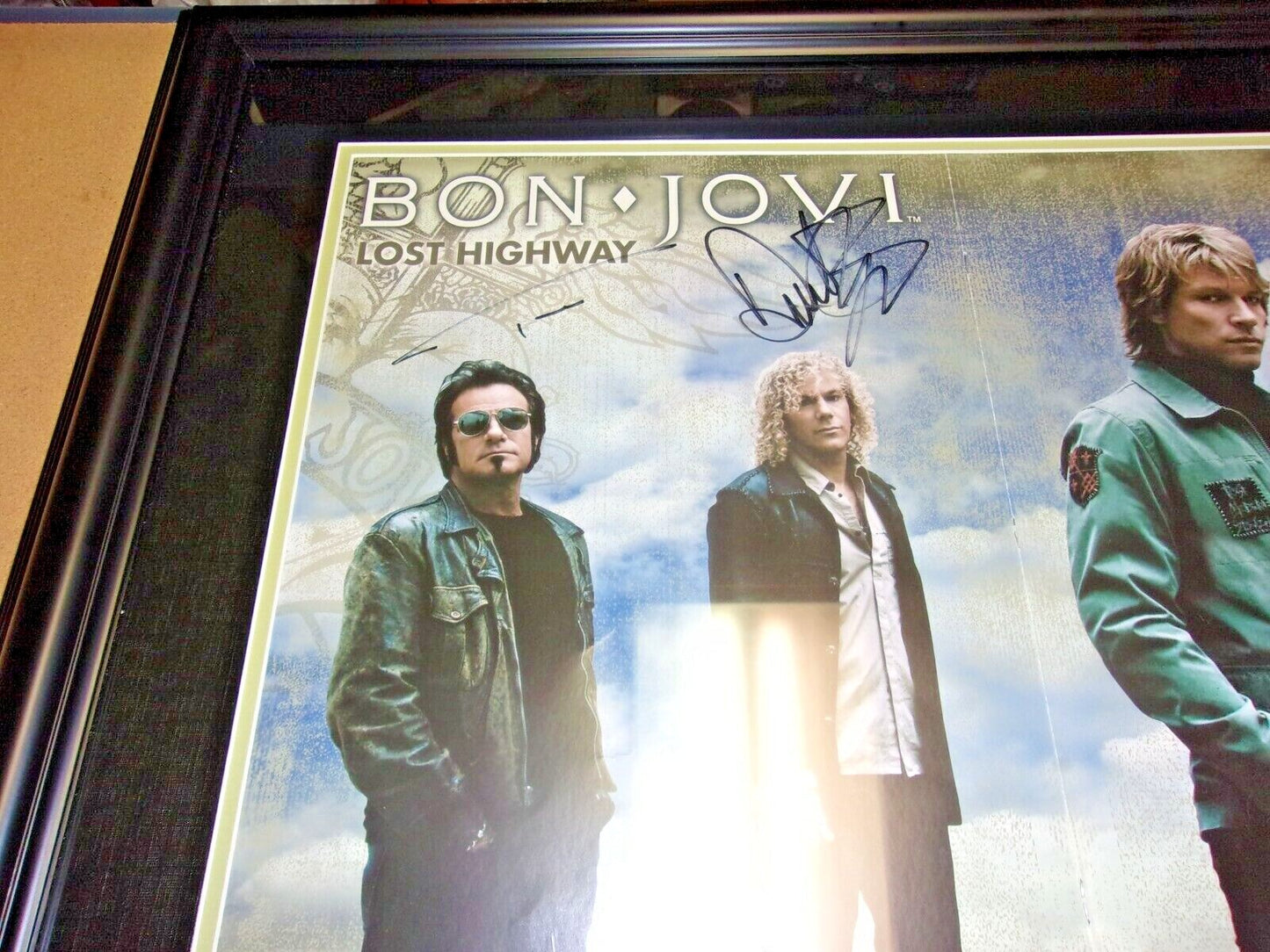 Jon Bon Jovi,Richie Sambora +2 Full Band W/Coa