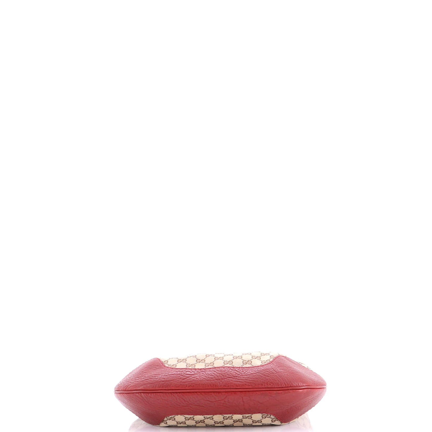 Gucci Charlotte Zip Hobo Gg Canvas With Leather Medium