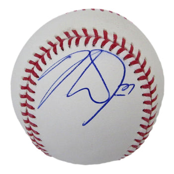 Mike Trout Signed/Autographed Oml Baseball Los