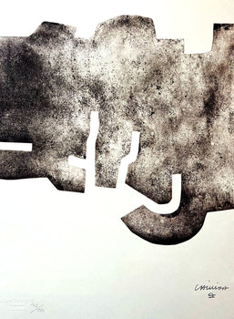 Eduardo Chillida Lithograph Coa Signed Numbered Limited