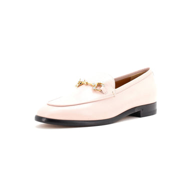 Gucci Women'S Jordaan Loafers Leather With Crystals