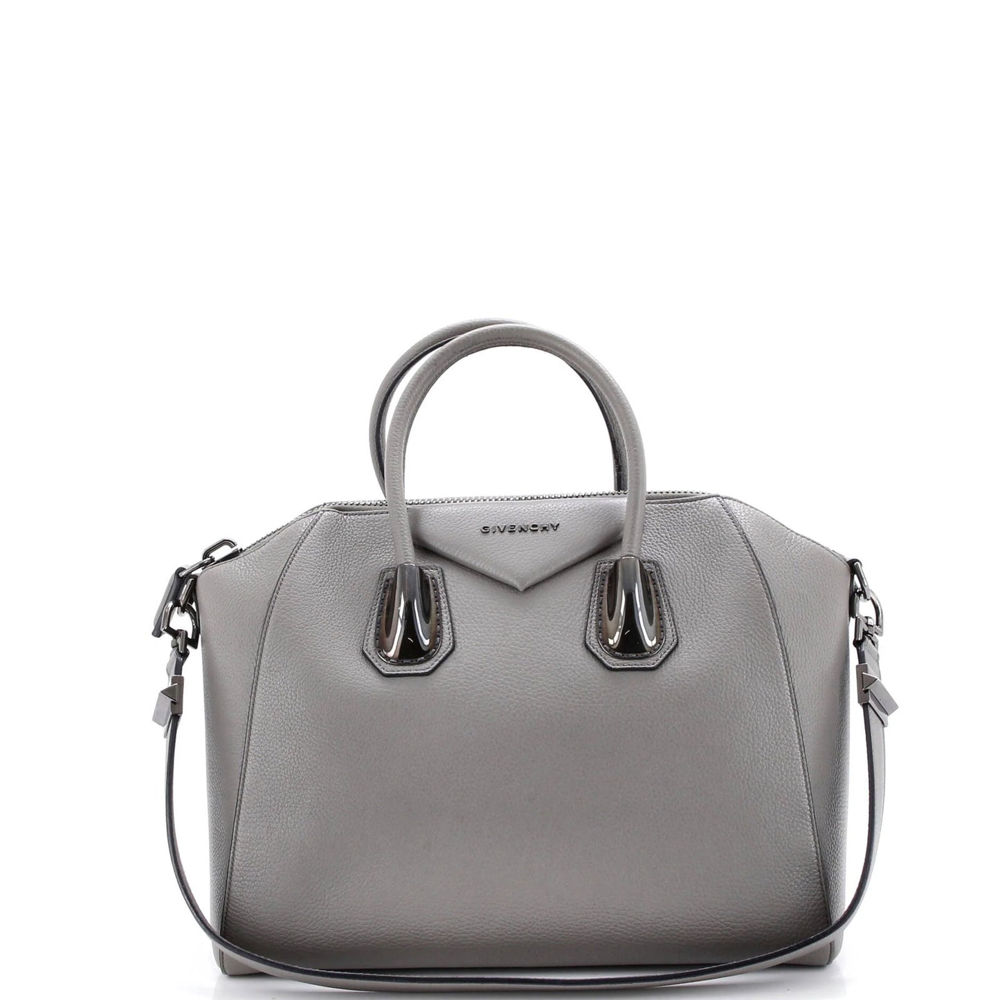 Givenchy Antigona Bag Leather And Kenya Metal Medium