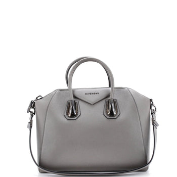 Givenchy Antigona Bag Leather And Kenya Metal Medium