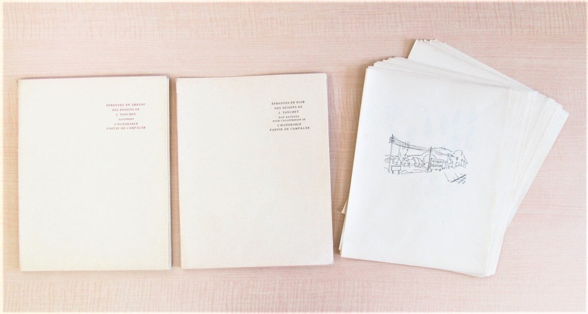 'L'Honorable Partie De Campagne' By Thomas Raucat Illustrated By Jacques Touchet