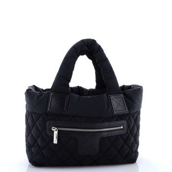 Chanel Coco Cocoon Reversible Tote Quilted Nylon Small