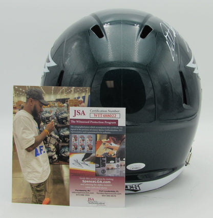 Miles Sanders Signed/Auto Eagles Speed Replica
