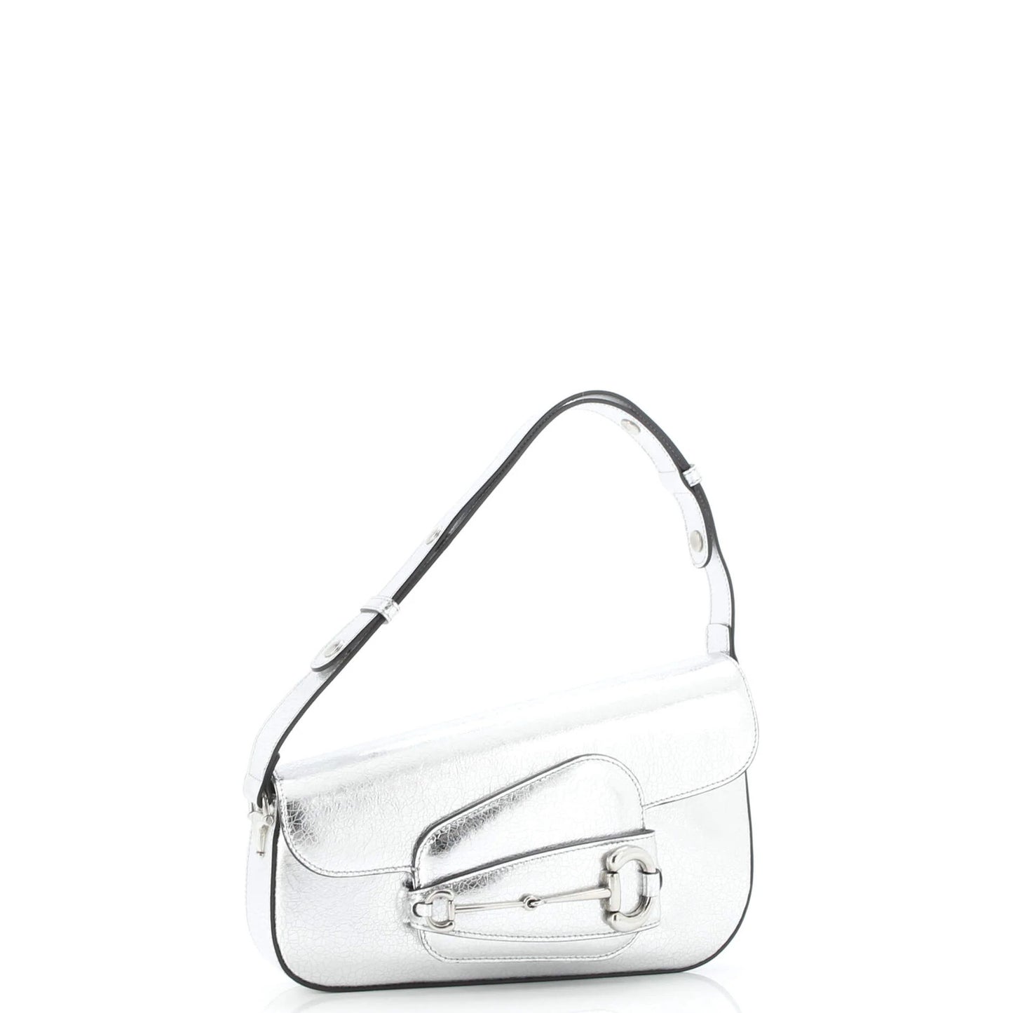 Gucci Horsebit 1955 Asymmetric Shoulder Bag Leather Small