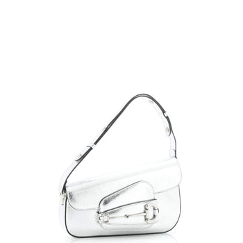 Gucci Horsebit 1955 Asymmetric Shoulder Bag Leather Small