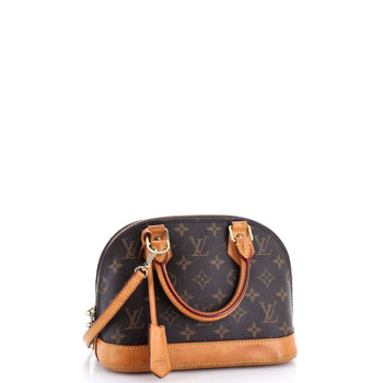 Louis Vuitton Alma Handbag Monogram Canvas Bb