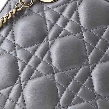 Christian Dior Lady Dior Chain Bag Cannage Quilt Lambskin Mini