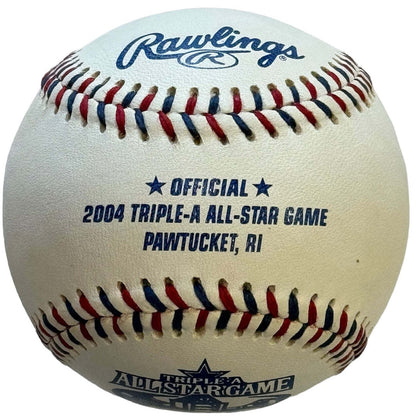 Dom Dimaggio Autographed Official 2004 Triple A
