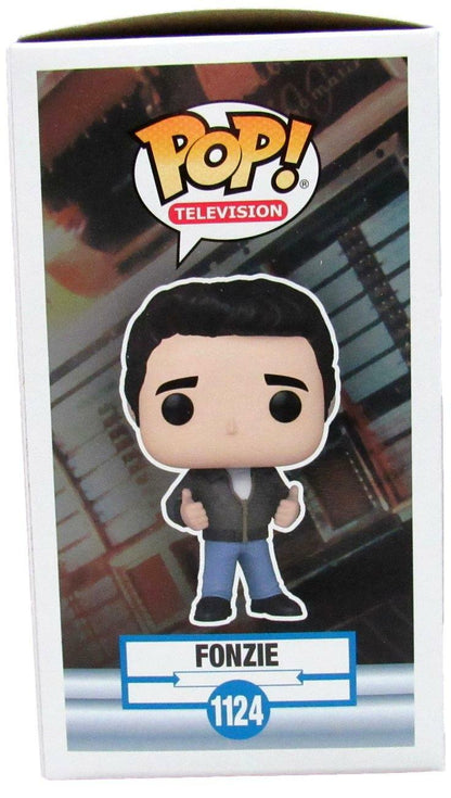 Henry Winkler "Fonzie - Happy Days" Signed Funko Pop! #1124 Figurine Jsa 165410