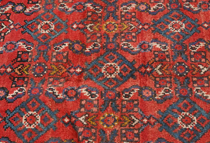 Tribal Oriental Runner Rug Allover Floral Style