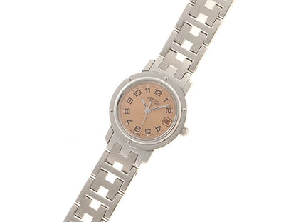 Hermes Clipper Cl4.210 Pink Color Quartz