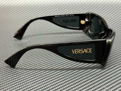 Versace Ve4481 Gb1 87 Black Grey Women'S 54 Mm