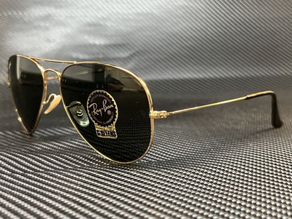 Ray Ban Rb3025 181 Gold Aviator 62 Mm Unisex