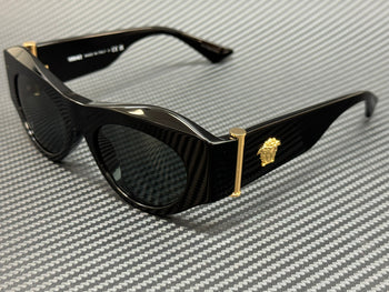 Versace Ve4477U Gb1 87 Black Grey Women'S 52 Mm