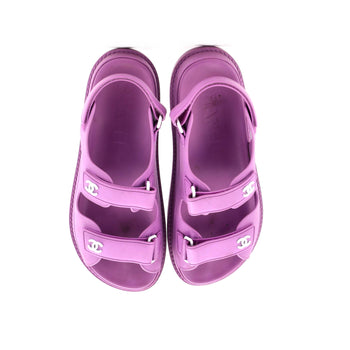 Chanel Women'S Dad Sandals Rubber