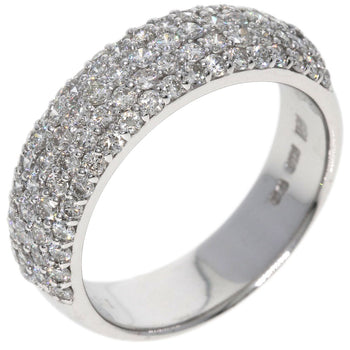 Ponte Vecchio   Ring Pave Diamond K18 White Gold