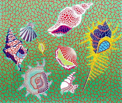 Yayoi Kusama Lithograph Mori Museum Coa Numbered Limited A