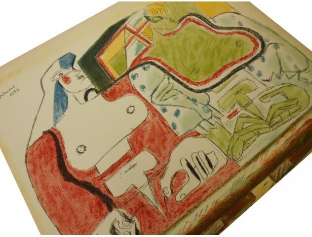 Le Corbusier - Oeuvre Plastique Peintures Et Dessins D'Architecture 1938 French