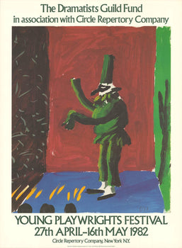 David Hockney Detail From Pulcinella With Applause 