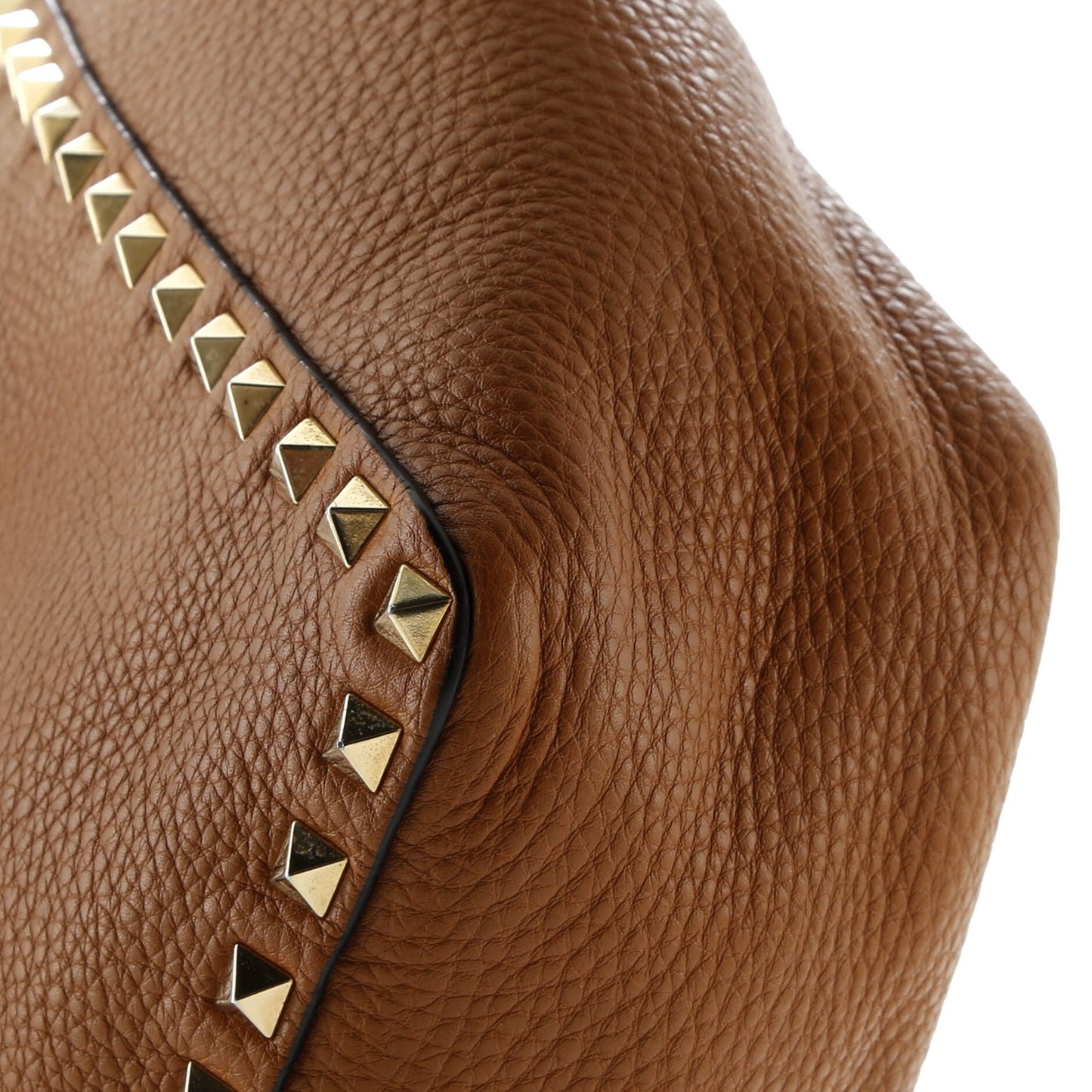 Valentino Garavani Rockstud Reversible Convertible Tote Leather Small