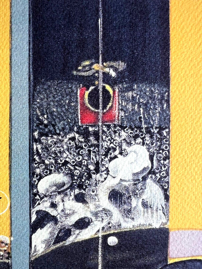Francis Bacon Lithograph Coa Signed In Pen Numbered In Pencil Certified