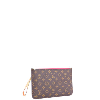 Louis Vuitton Neverfull Pochette Monogram Canvas Large