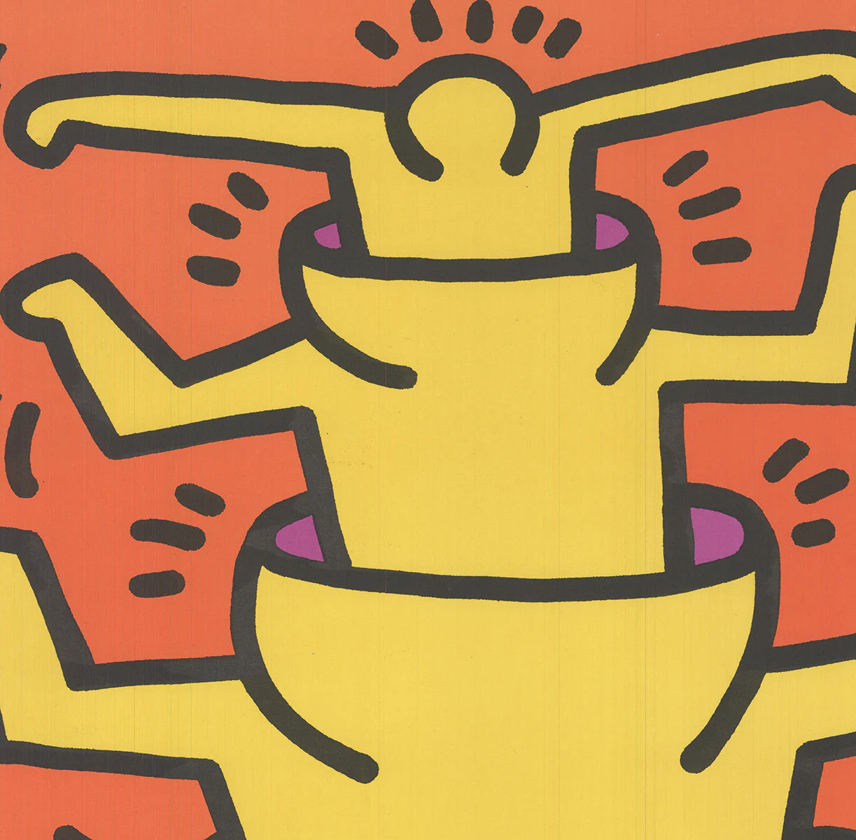 Keith Haring Learning Through Art " Lithograph Pop Art