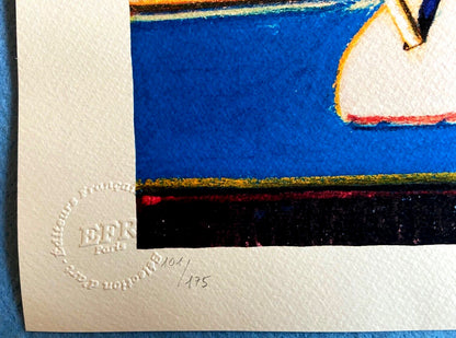 Wayne Thiebaud Lithograph Coa Numbered Signed