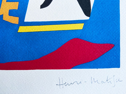 Henri Matisse Lithograph 175Ex Jazz Numbered Signed Op Stamped Certified