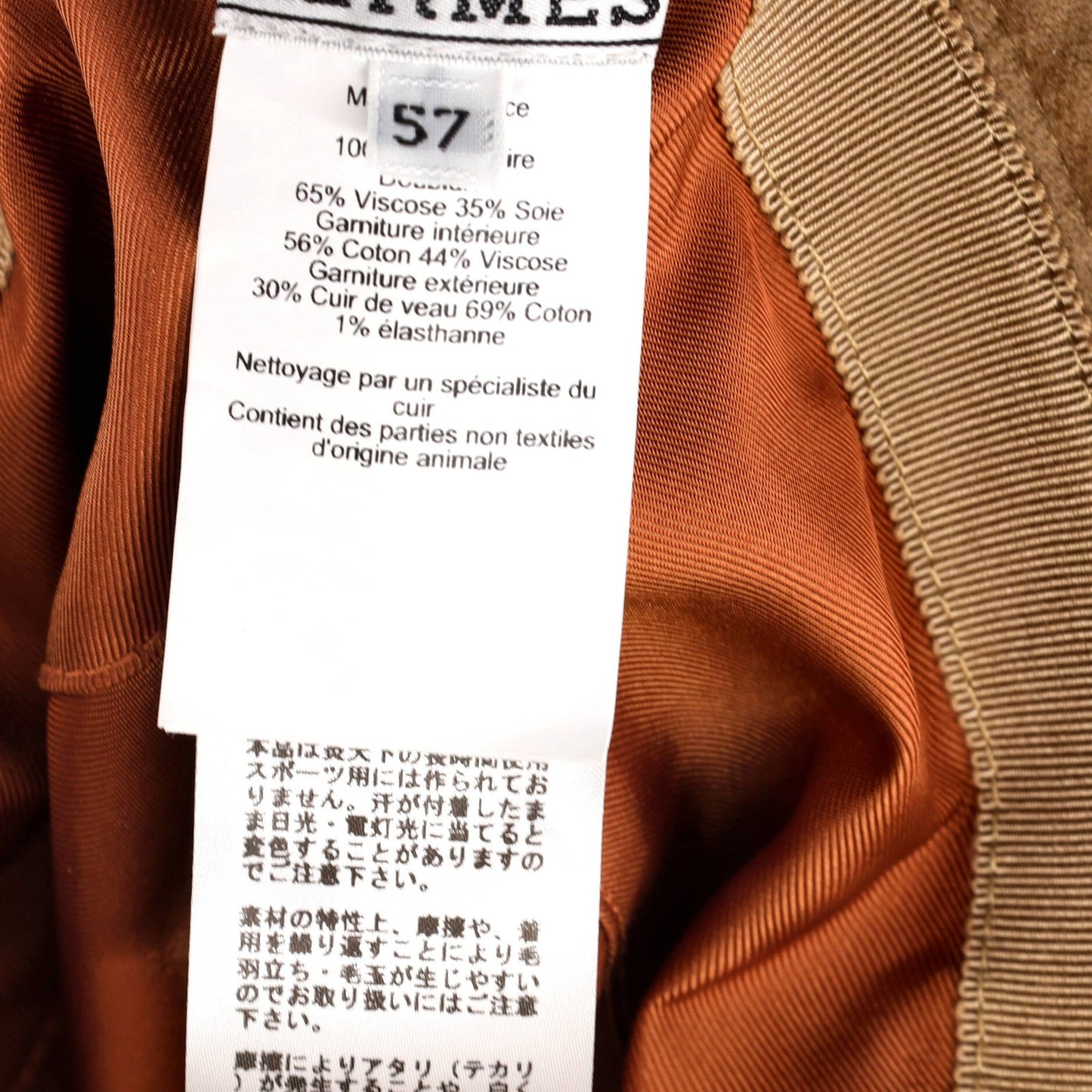 Hermes Harper H Sellier Bucket Hat Cotton