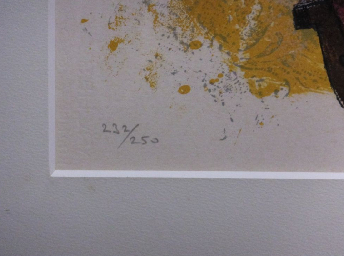 Theo Tobiasse (Israel) Original Lithograph Print