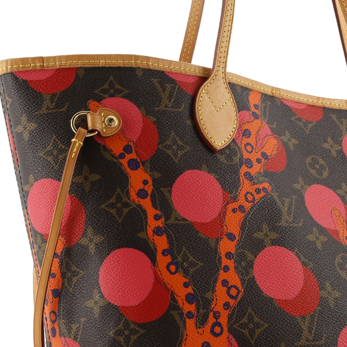 Louis Vuitton Neverfull Nm Tote Limited Edition Monogram Ramages Mm
