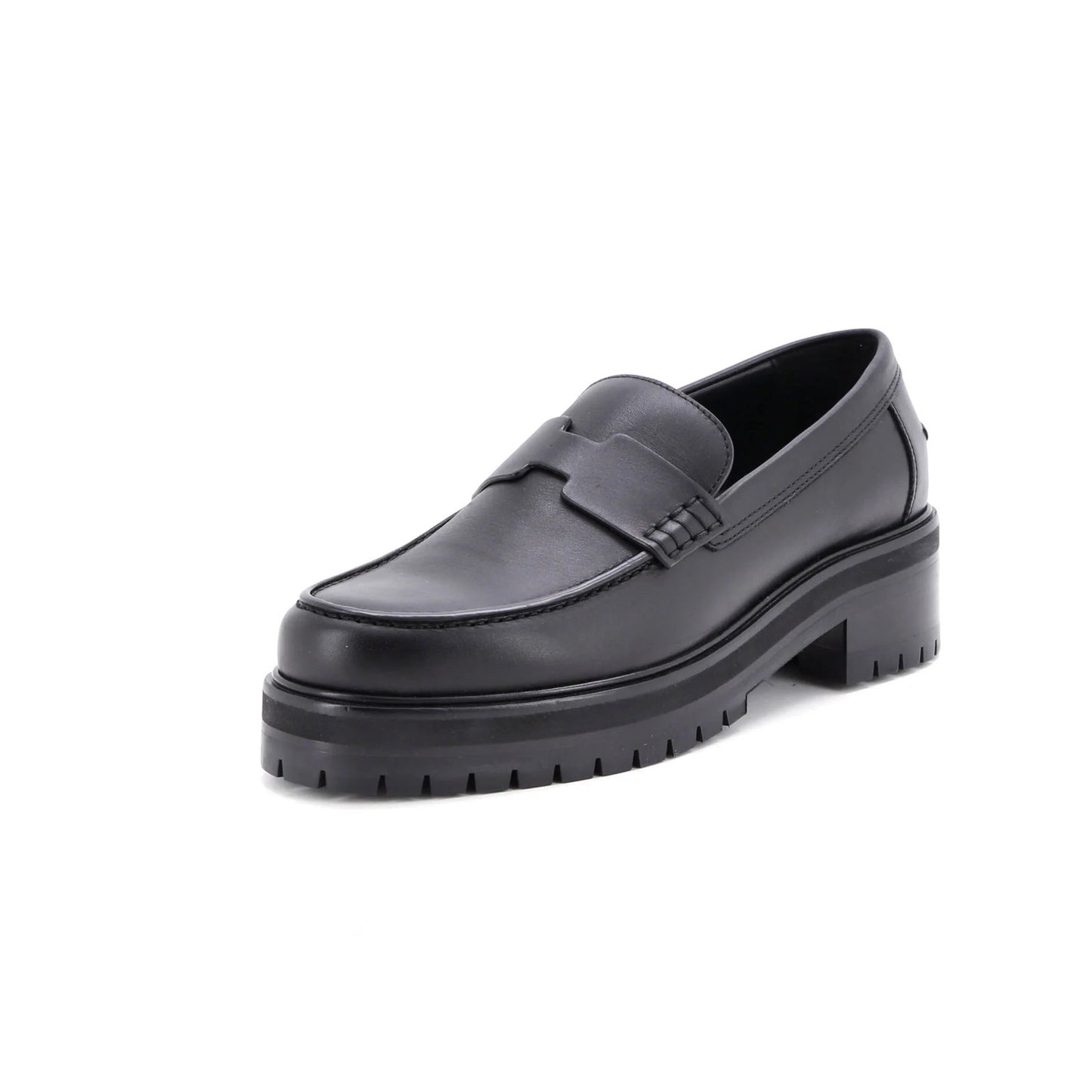 Hermes Women'S Hitch Platform Loafers Leather