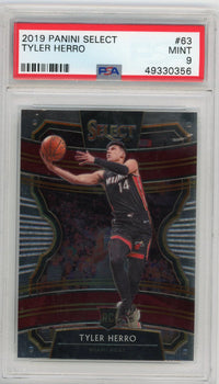 Tyler Herro 2019 Panini Select #63 (Psa Mint 9)