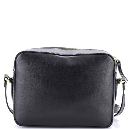 Gucci Horsebit 1955 Flap Pocket Camera Bag Leather Small