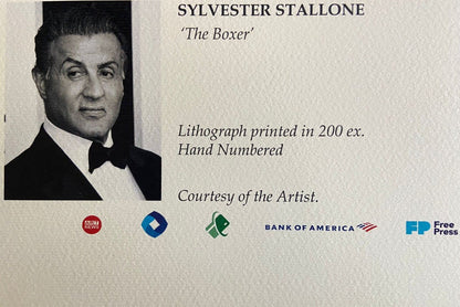 Sylvester Stallone 'Boxer' Lithograph 200Ex