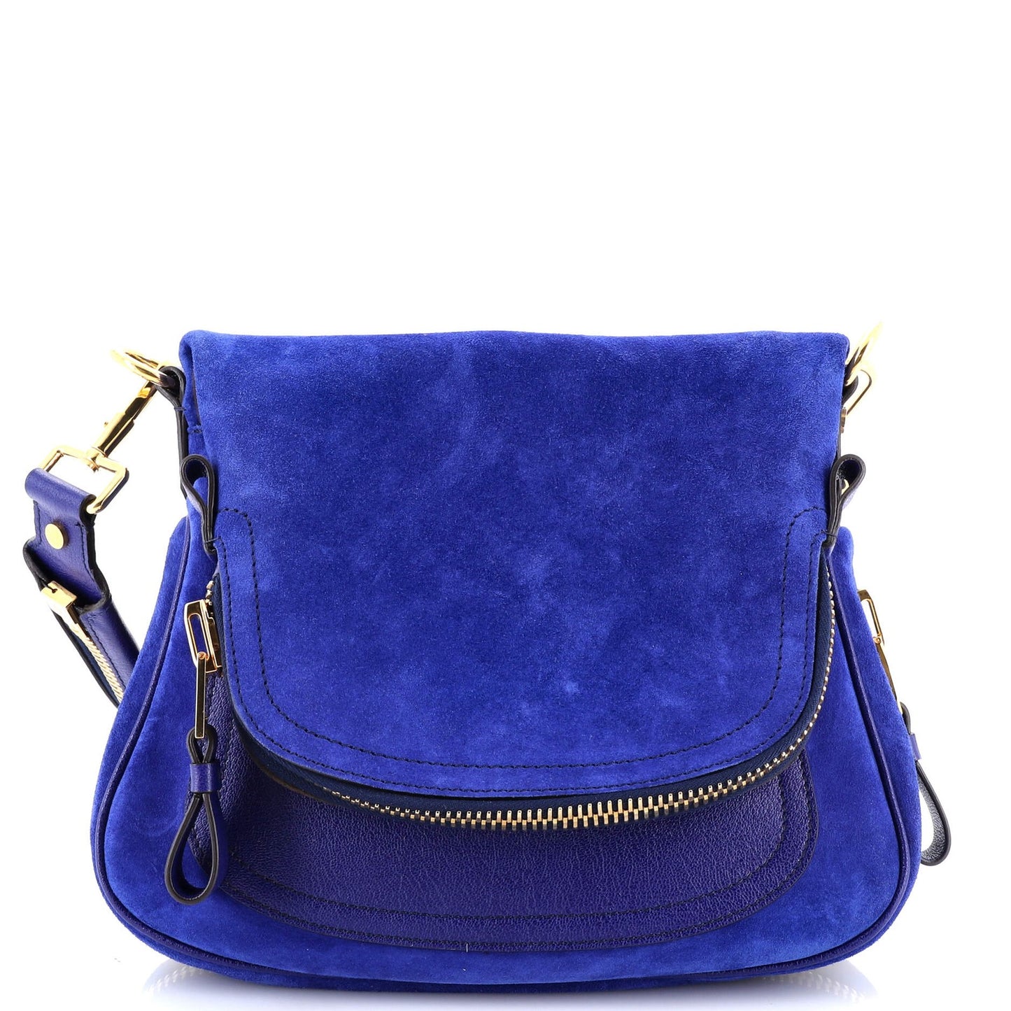 Tom Ford Jennifer Crossbody Bag Suede Medium
