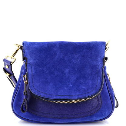 Tom Ford Jennifer Crossbody Bag Suede Medium