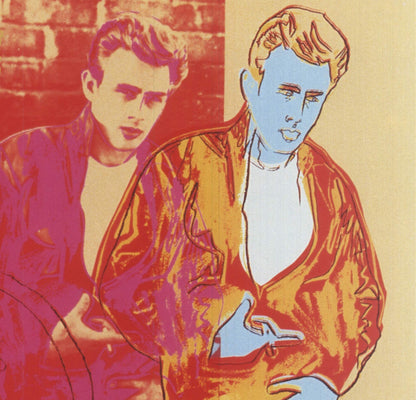 Andy Warhol Ads: Rebel Without A Cause (James Dean) " Poster