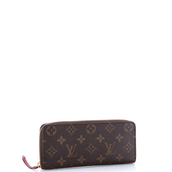 Louis Vuitton Clemence Wallet Monogram Canvas