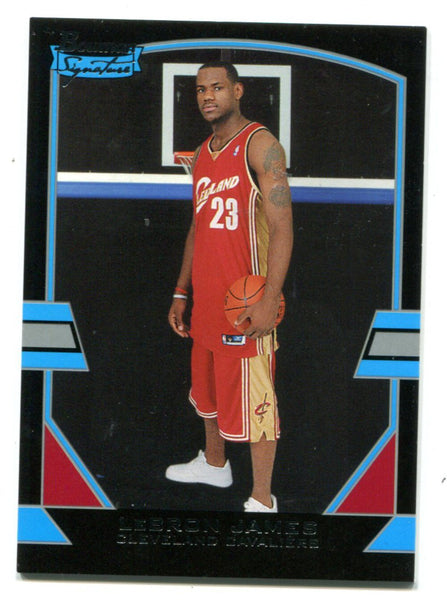Lebron James 2003-04 Topps Bowman Signature #56 /1250 Card