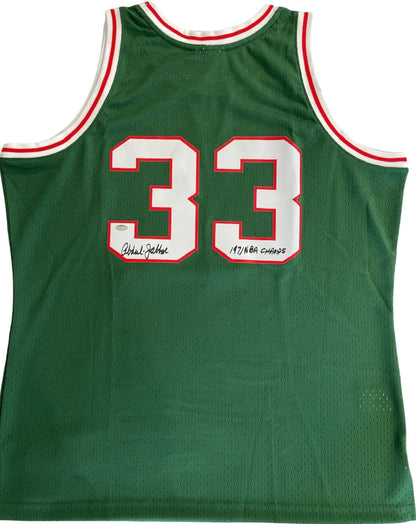Abdul Jabbar Autographed Milwaukee Bucks Mitchell & Ness Jersey (Schwartz Sports